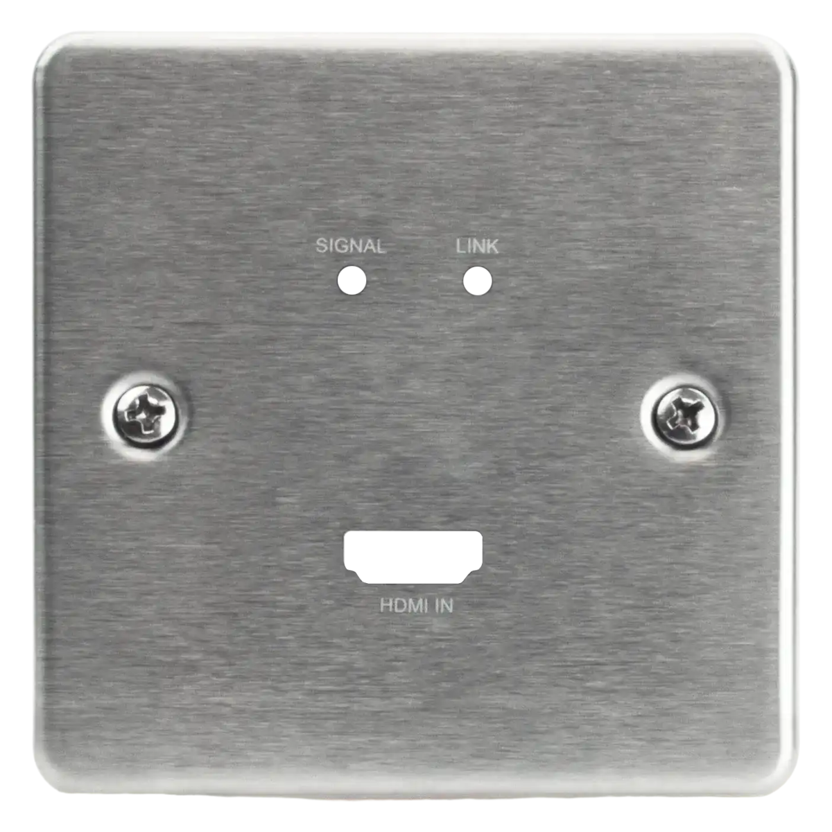 HDMI Väggpanel Front, Silver